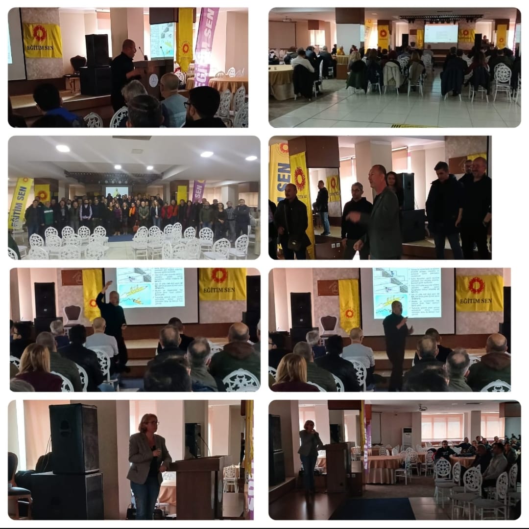 İş Yeri Temsilciler Eğitimini  Genel Merkez Uzmanlarımız Evren Nesil DİNÇER ÇALIK ve Erkan AYDOĞANOĞLU'nun sunumlarıyla tamamladık. EĞİTİM SEN'DE ÖRGÜTLÜ BİRLİKTE GÜÇLÜYÜZ!