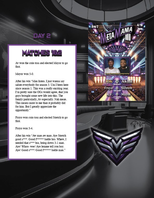 METAVERZUZ's tweet photo. History and moments were made. This is your METAMANIA III recap!

📰 #METAMEDIA Newsletter – Issue #11 https://t.co/pvb1wsWYtl