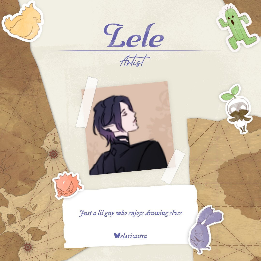 Daytodayffxiv's tweet image. Next up we have Lele! Just a lil guy 😔🙏