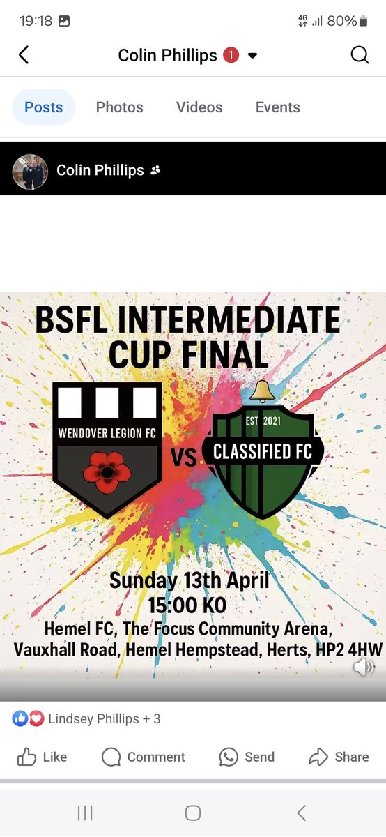 Wendover Legion FC tweet media