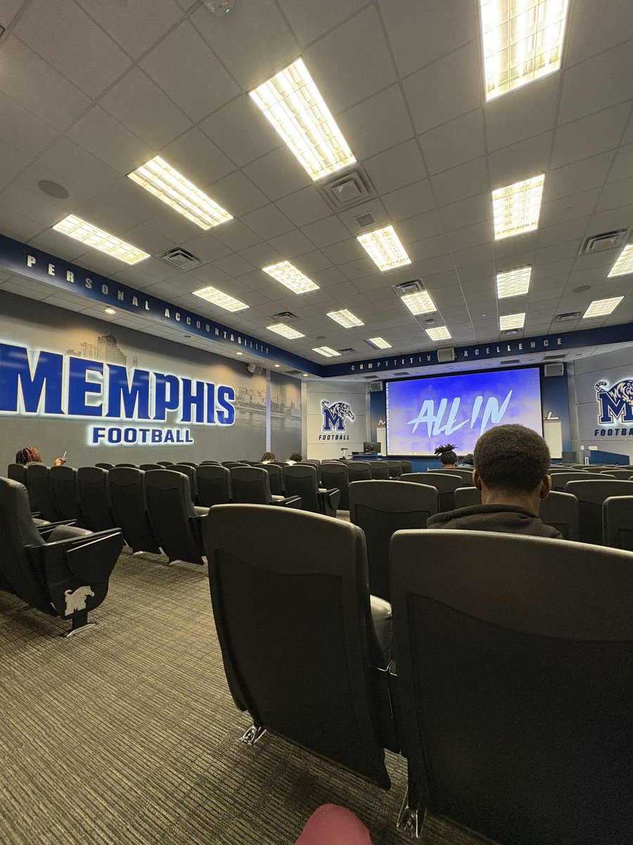 Had a great time at The University of Memphis Thursday.