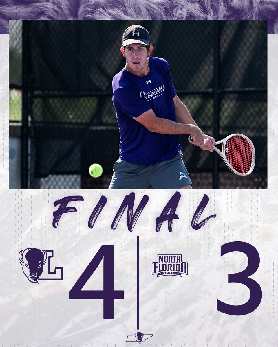 BISONS WIN 🔥🔥

Riding the momentum into the <a href="/ASUNSports/">Atlantic Sun Conference</a> Championship next week!

#IntoTheStorm ⛈️ | #HornsUp 🤘