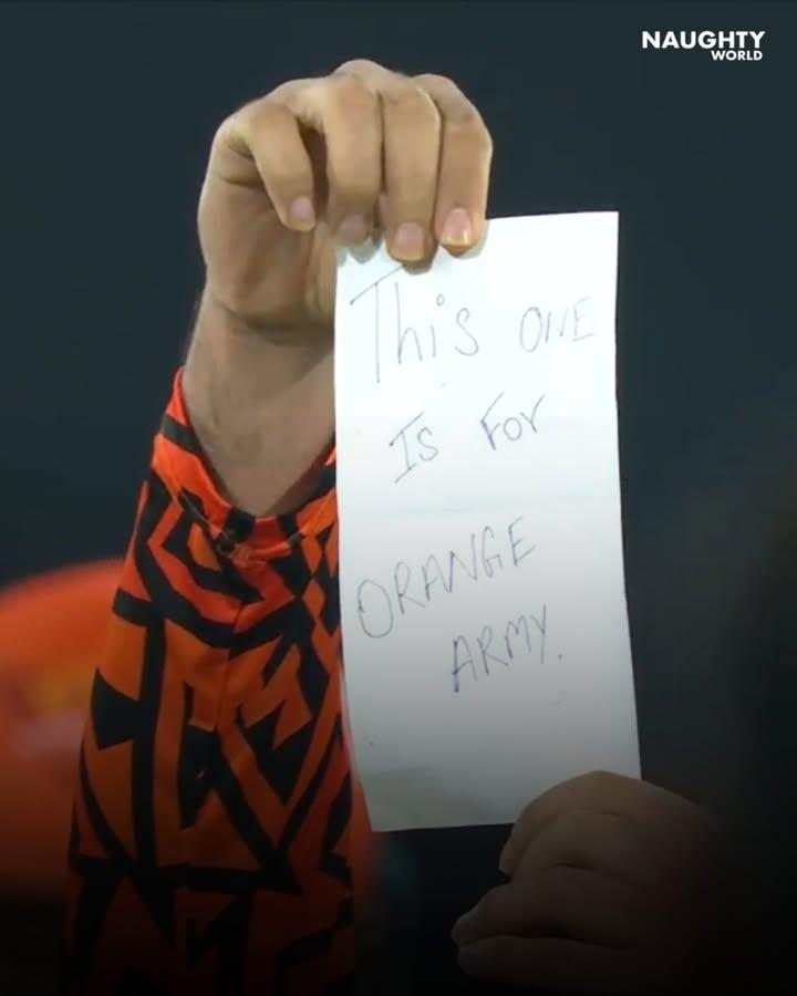 being_Guruu's tweet photo. The silent Roar of @SunRisers 🧡
#SRHvsPBKS https://t.co/s8Yd3Wv1yk
