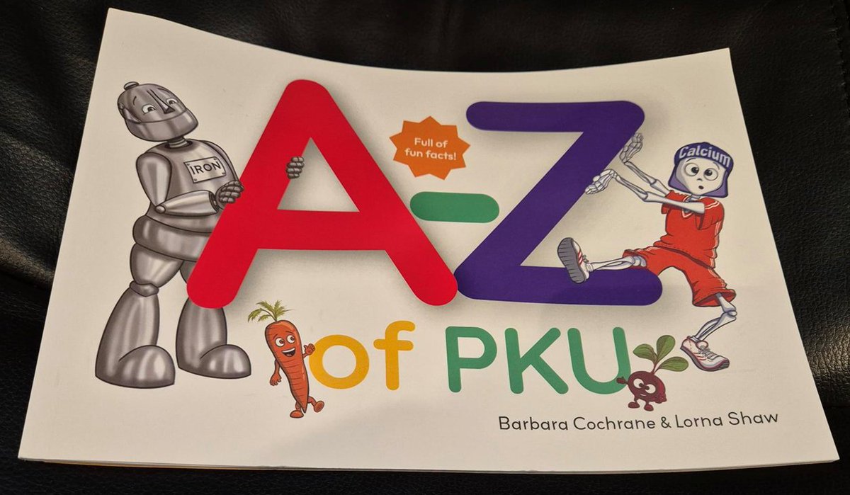 The <a href="/NSPKU/">NSPKU</a> launched the A-Z for children (aged 4-10y) with PKU. I cannot wait to share with our children