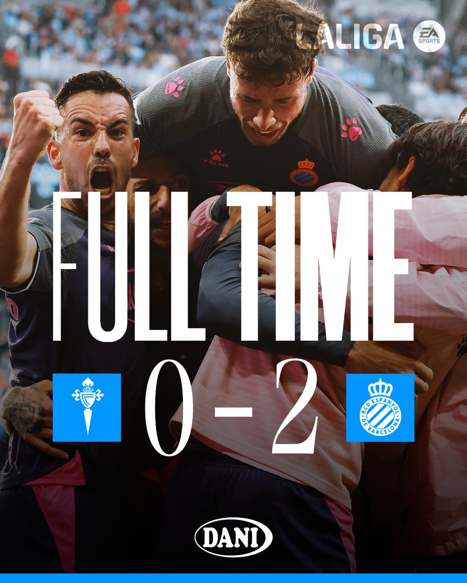 FINAAAAAAAAAAAAAAAAAAAAAAL!!!!!

SUMEM LA SEGONA VICTÒRIA CONSECUTIVA A DOMICILI! 🤍💙
#RCDE #CeltaEspanyol