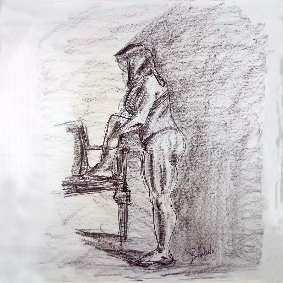 bodabufu's tweet photo. Confident Poise: Embrace Your Inner Strength 🖤✨
Behold my latest charcoal creation, radiating quiet seduction and raw power. Let its poised stance inspire your own bold presence. 🔥💫
#ConfidentPoise #FigureDrawing #ArtfulSeduction #BodyPositive #CharcoalArt #StrengthInArt https://t.co/ZRjDv4nqFg