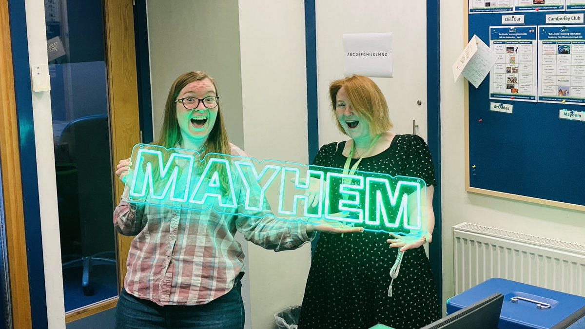 Link_Able's tweet image. Who’s ready to get their photo taken in front of our brand new Mayhem sign!? 🥳

We can’t wait to see it in action on the night, just three weeks to go. See you there!

Get your tickets here: ow.ly/qlrr50VwIQu 

#LearningDisability #Autism #Woking