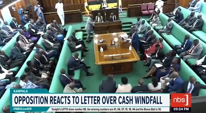 Sheila Tusiime (@tusiimesheila) on Twitter photo NUP Deputy President for Buganda Muwanga Kivumbi says that President Museveni is increasingly being rejected by his own party MPs to the extent that they no longer listen to him unless he pays them first.
#NBSLiveAt9 | <a href="/nbstv/">NBS Television</a> NUP Deputy President for Buganda Muwanga Kivumbi says that President Museveni is increasingly being rejected by his own party MPs to the extent that they no longer listen to him unless he pays them first.
#NBSLiveAt9 | <a href="/nbstv/">NBS Television</a>