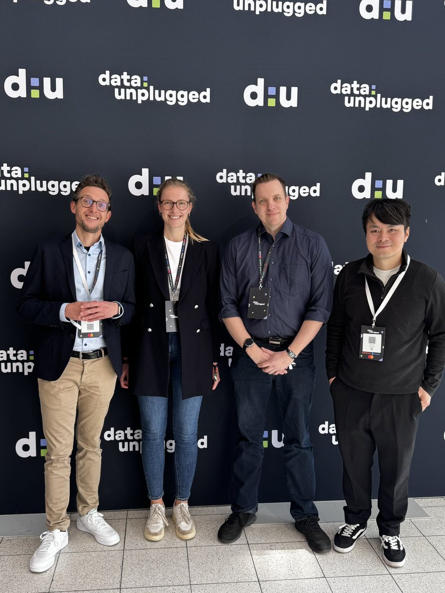 DATANOMIQ's tweet photo. DATANOMIQ war Sponsor der data:unplugged am 10. und 11. April 2025 in Münster. Unser Chief Data Scientist Dr. Alexander Lammers bot einen Vortrag mit echtem Mehrwert: Predictive Forecasting bei der HRS Group. https://t.co/ZIYoQI82G5