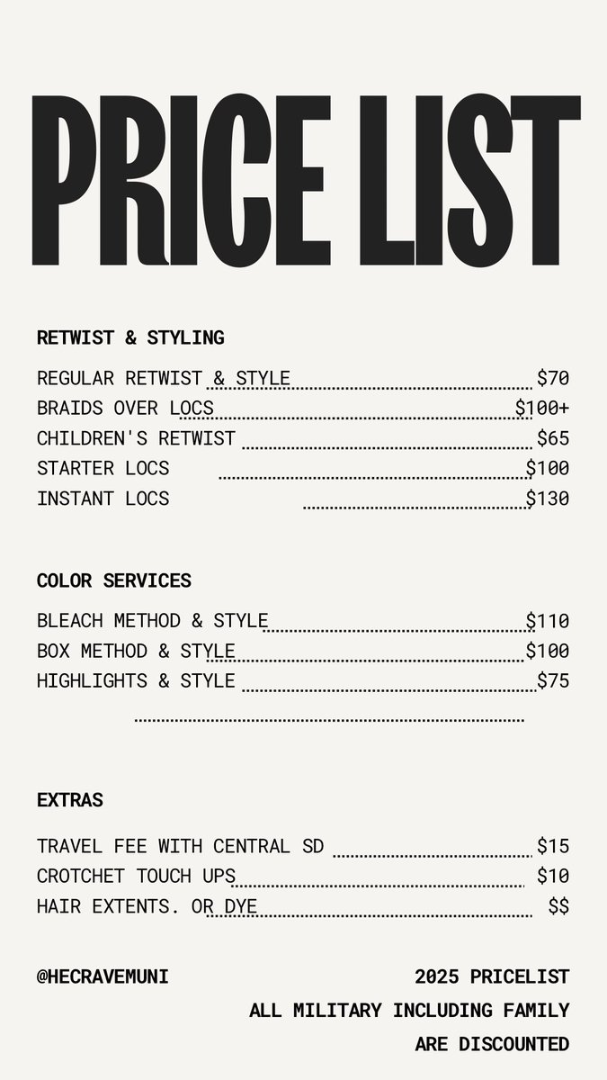 sin4dior's tweet photo. San Diego Loctician 🏝️🌱 prices are reasonable and I travel. I do styles over locs &amp; I do military regulation styles ! Message me on Instagram : Hecravemuni , Facebook : Shaniya Scroggins or text (619) 805-3367! 
#loctician #locs #hairstylist #hairstyles #sandiegostylist https://t.co/rIubevWzRc