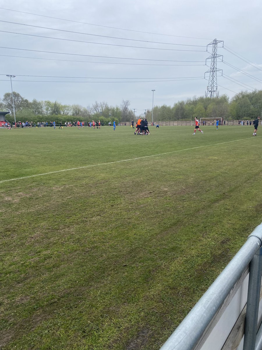ElHalla's tweet image. Great support for @PrestwichHeysFC v @IrlamFC with over 500 fans see Heys edge a 2-1 to all but confirm their safety in the North West Counties Prem. A nervy game throughout but Heys deserved their win. Nice ground. @NonLeagueCrowd @GMNonLeague @NonLeagueHQ1