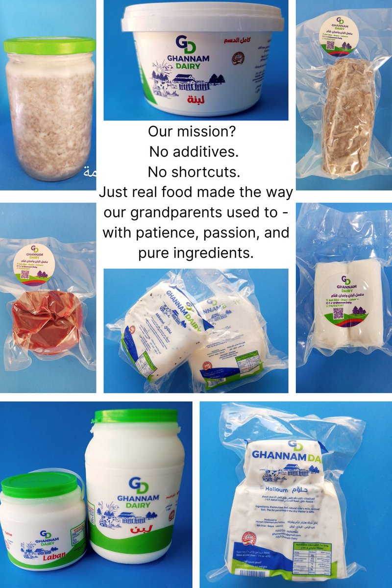 Meet Nancy Ghannam, Co-Founder of Ghannam Dairy. From dream to reality — crafting cheeses, labneh, yogurt, pantry goods, and frozen delights with pure ingredients and tradition. A Dareb III entrepreneur supported by <a href="/asfari_found/">The Asfari Foundation (Official)</a> .
#GhannamDairy #TraditionInEveryBite