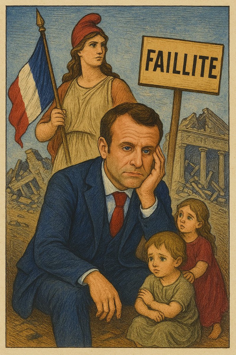 StephaneMorin_'s tweet photo. 🛑 L'agence américaine Moody's s'abstient de noter la France et sa dette publique.
Une note négative aurait compromis le recours aux emprunts, par milliards chaque semaine sur les marchés.
Vous avez aimé la Grèce? Vous adorerez la France
Merci qui?
#Banqueroute #Faillite https://t.co/vwqFQ1wyXL
