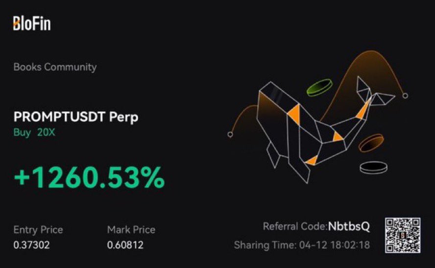 Booksey's tweet photo. The big influencers are now talking about $PROMPT

But the smaller influencers and the real traders know the truth

The proof is in the pudding 🥄 
follow the right people &amp; WIN ⬇️ https://t.co/U7kq6ws7mp