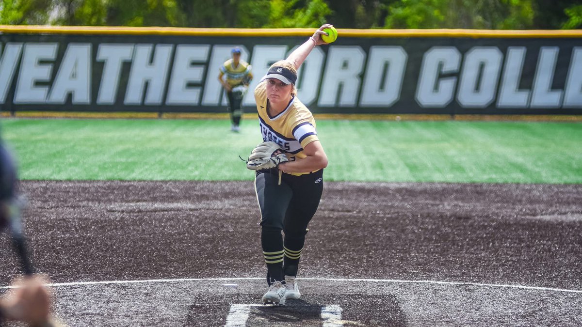 Chris Bartels (@chrisbartels20) on Twitter photo Great seeing Sarah Hanf throw Weatherford College Softball’s 1st perfect game Weds, she just missed throwing back to back perfect games today. Gave up a hit with 1 out in the 5th inning. Definitely a national pitcher of the week candidate. Threw a 1 hitter for W. <a href="/SarahHanf06/">Sarah Hanf</a> Great seeing Sarah Hanf throw Weatherford College Softball’s 1st perfect game Weds, she just missed throwing back to back perfect games today. Gave up a hit with 1 out in the 5th inning. Definitely a national pitcher of the week candidate. Threw a 1 hitter for W. <a href="/SarahHanf06/">Sarah Hanf</a>