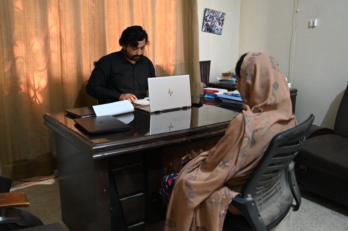 GlobalTo4959's tweet photo. The Pakistan Fisherfolk Forum (PFF) successfully conducted interviews for youth representatives selected to attend the Regional Youth Seminar 2025 in Nepal, under the Local to Global project. 
Held at the PFF Karachi office and led by Chairman Mr. Mehran Shah, the process https://t.co/UPtFfANFIp
