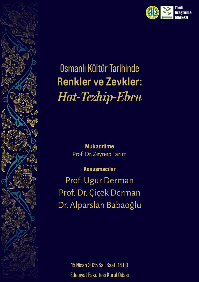 İÜEF Tarih Araştırma Merkezi tweet media