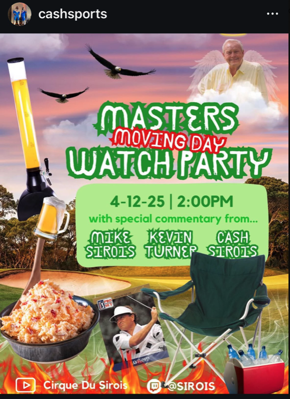 Real watching party starts in 15 minutes! Here's the link to hang! youtube.com/@cirquedusiroi… <a href="/ktfuntweets/">Kevin Turner</a> <a href="/MikeSirois/">SIROIS</a>