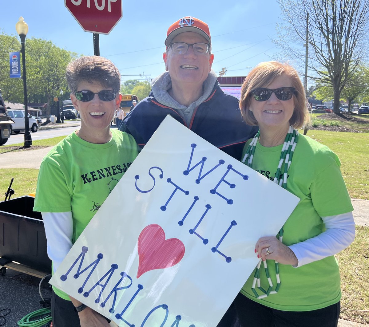 Thank you <a href="/MarlonLongacre/">MarlonLongacre</a> for being the <a href="/KennesawElem/">Kennesaw Elementary</a> Grasshoppers biggest fan and supporter! We are proud to be some of the millions at the <a href="/KennesawBA/">Kennesaw Business</a> Festival! <a href="/KennesawMC/">Beth Finnegan</a> <a href="/cobbhpe/">cobbhpe</a> <a href="/CobbSchools/">Cobb County Schools</a>