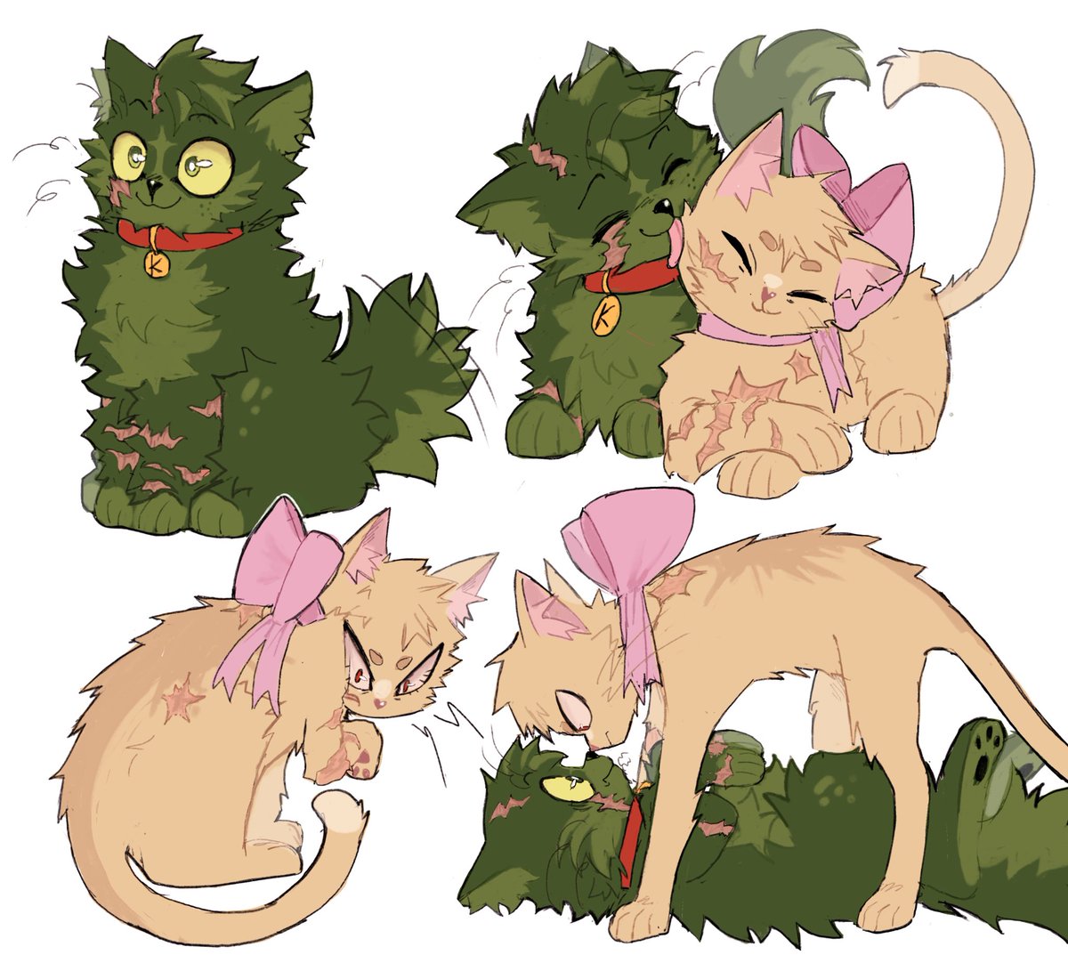 izkt kitties for lola (˶ᵔ ᵕ ᵔ˶)