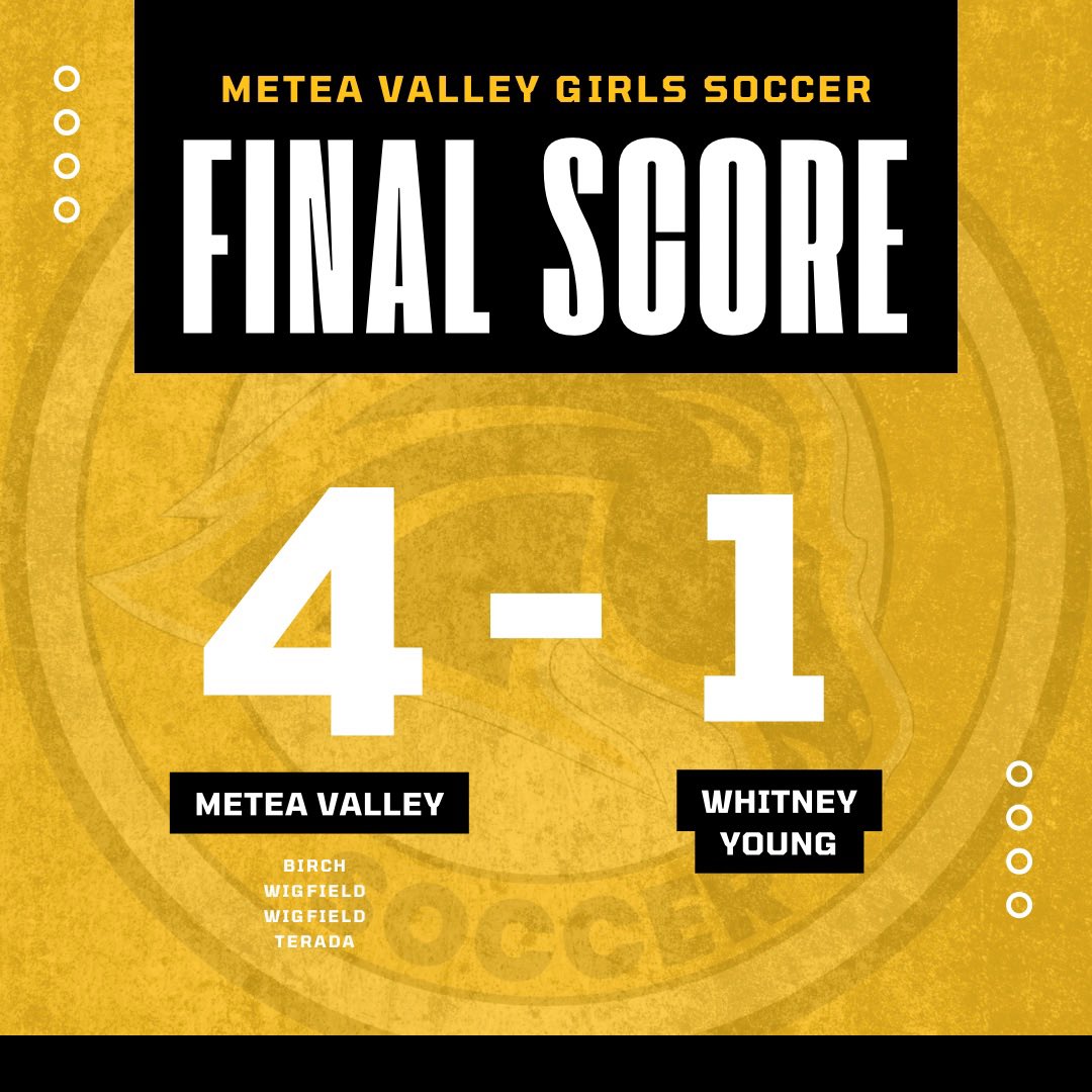 Metea Girls Soccer (@meteagirlssoc) on Twitter photo Varsity kicked off <a href="/BuddysHELPERS/">Buddy's HELPERS</a> BodyArmor Series with a 4-1 win over Whitney Young. Goals from Chloe Birch, Mckenna Wigfield (2) and Jessica Terada. Assists from Tomassini, Hernandez and Senese. <a href="/MeteaBoosters/">Metea Boosters</a> <a href="/MeteaAthletics/">Metea Athletics</a> Varsity kicked off <a href="/BuddysHELPERS/">Buddy's HELPERS</a> BodyArmor Series with a 4-1 win over Whitney Young. Goals from Chloe Birch, Mckenna Wigfield (2) and Jessica Terada. Assists from Tomassini, Hernandez and Senese. <a href="/MeteaBoosters/">Metea Boosters</a> <a href="/MeteaAthletics/">Metea Athletics</a>