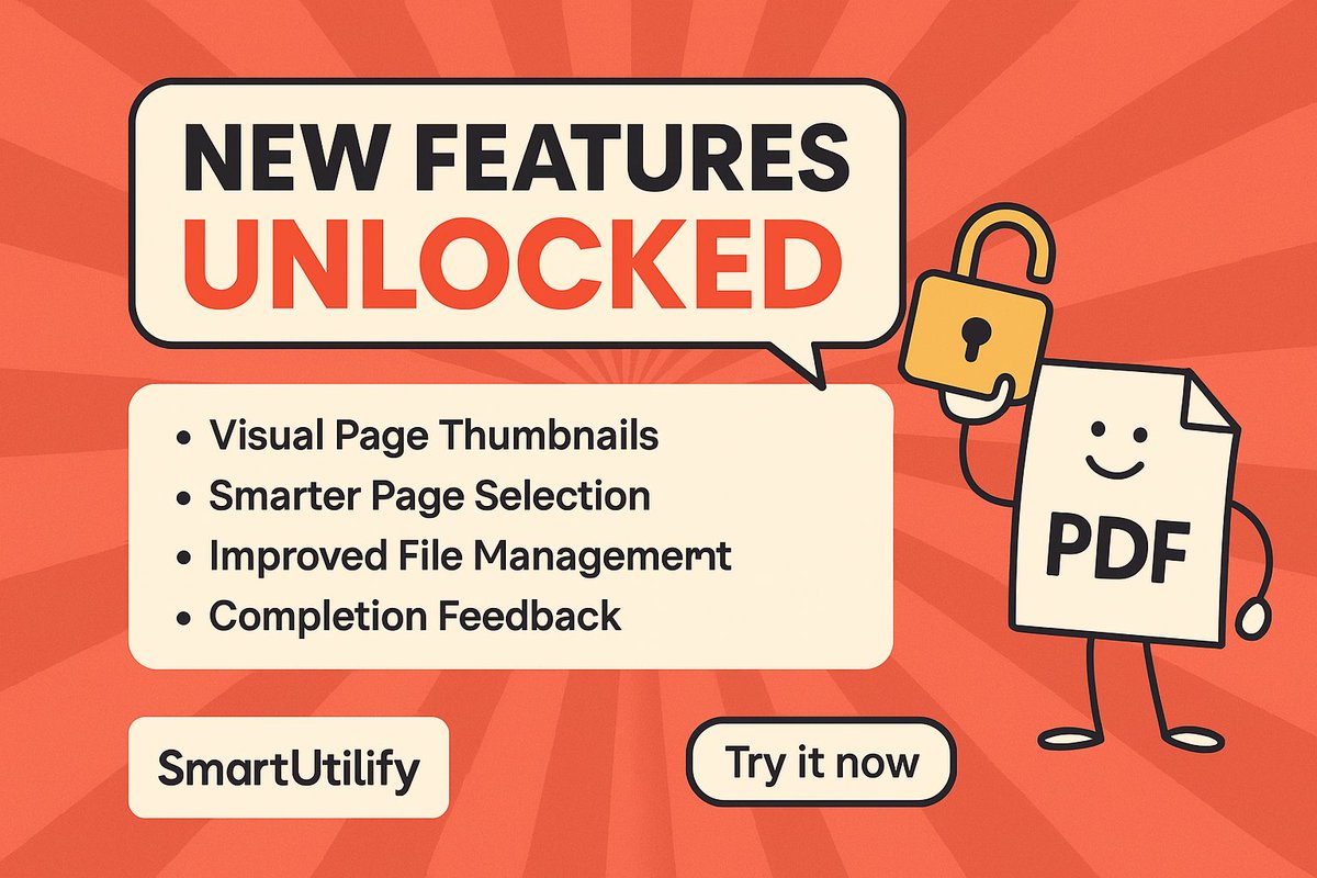 ratul543's tweet photo. π οΈ Just upgraded our PDF Splitter & Merger!
β
Page previews
β
Easy drag & drop
β
Better UI
Try it now π
π https://t.co/55GFPzseUq
#PDFTools #SmartUtilify #BuildInPublic https://t.co/vTybf24Io3