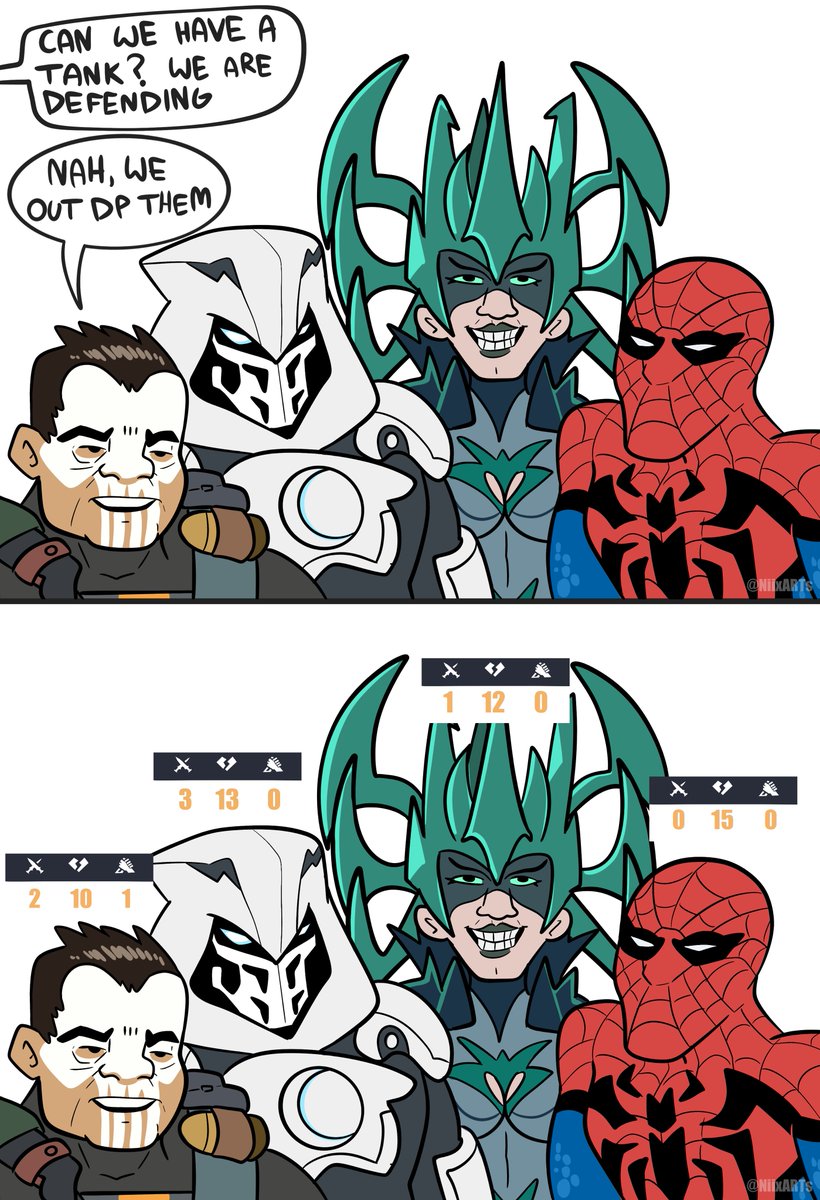 People playing strategists and vanguards in marvel rivals know the pain