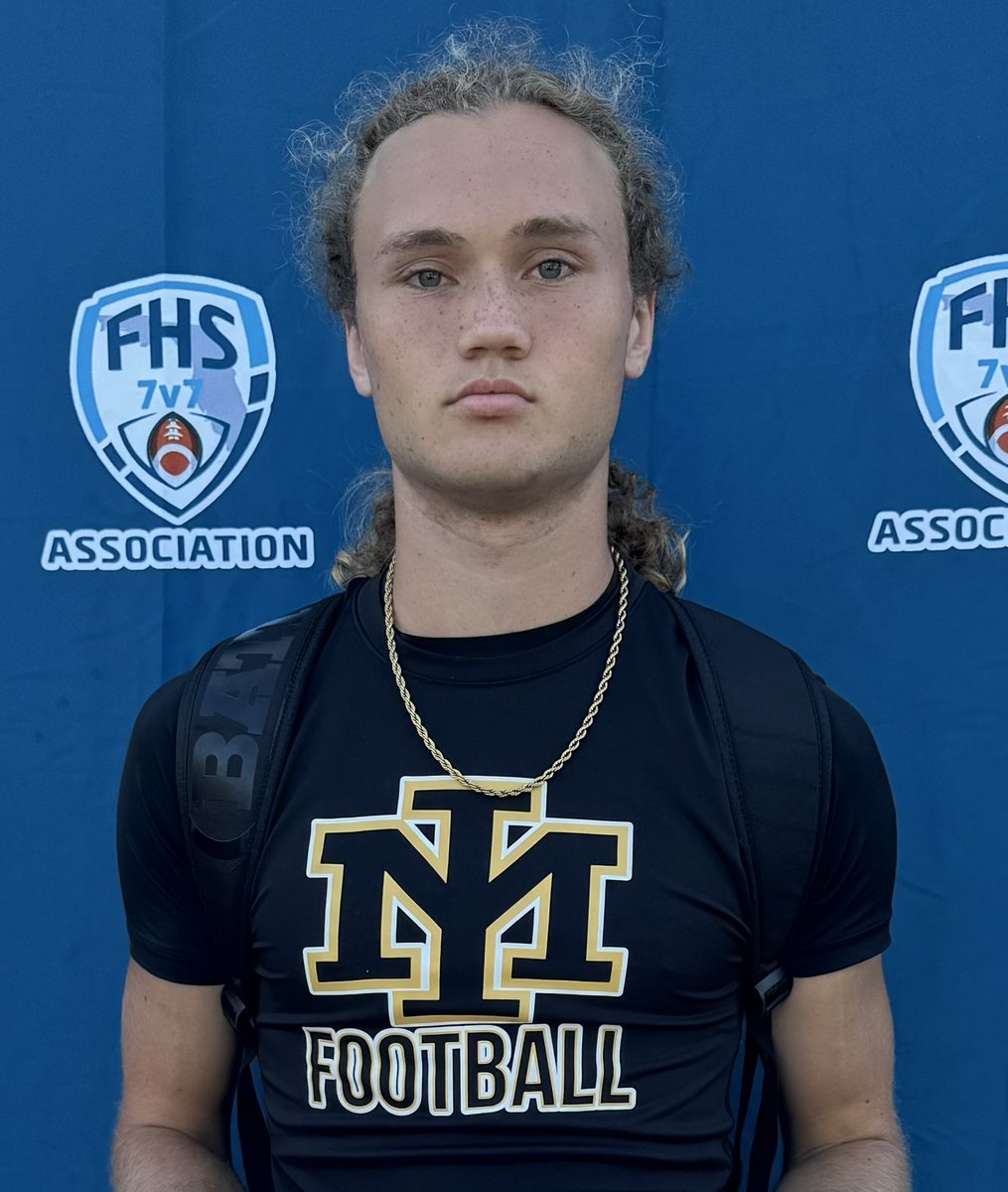 FHS7v7A College Link (@fhs7v7acolllink) on Twitter photo Zachary Olson <a href="/zacholson321/">zachary olson</a>
2026 DB/WR Merritt Island <a href="/MerrittIslandFB/">Mustang Football</a> <a href="/CoachMurray47/">Tyler Murray</a>
6’1” 165
Another Merritt Island prospect that was really fun to watch last weekend <a href="/FHS7v7A/">FLORIDA HIGH SCHOOL 7v7 ASSOCIATION</a>’s regional tournament. Really impressive on the defensive side of the ball. Locked down some Zachary Olson <a href="/zacholson321/">zachary olson</a>
2026 DB/WR Merritt Island <a href="/MerrittIslandFB/">Mustang Football</a> <a href="/CoachMurray47/">Tyler Murray</a>
6’1” 165
Another Merritt Island prospect that was really fun to watch last weekend <a href="/FHS7v7A/">FLORIDA HIGH SCHOOL 7v7 ASSOCIATION</a>’s regional tournament. Really impressive on the defensive side of the ball. Locked down some