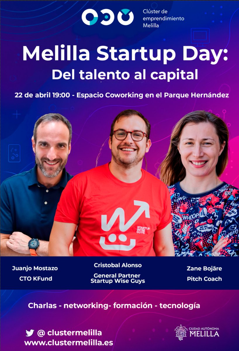 Clúster de Emprendimiento Melilla tweet media