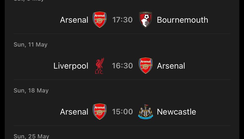 Insidefwd11's tweet photo. Ipswich away easy, Palace at home prior to their Cup Semi? Easy. After that around the UCL semi finals…
I really wanted an Anfield win as a consolation man. https://t.co/27canbdSCx
