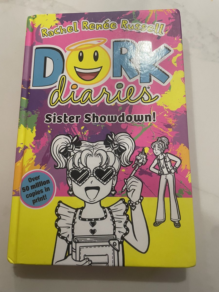 samjones0604's tweet photo. @DorkDiaries my niece has read all of your books and would like to send you this message. 📚 ❤️ https://t.co/KZ80NLiofG