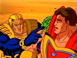 Fcsnva's tweet photo. #SaturdayMorningCartoons today: 
#CrockettDoodleDoo: Foghorn tires to get Egghead away from "those long-haired books."
#JonnyQuest: the episode where we learned what a Loup-Garou was.
#UltraForce: big guys fight bigger guys.
#SuperCrooks: a scheme is hatched and plan is laid. https://t.co/yP476kJD6a