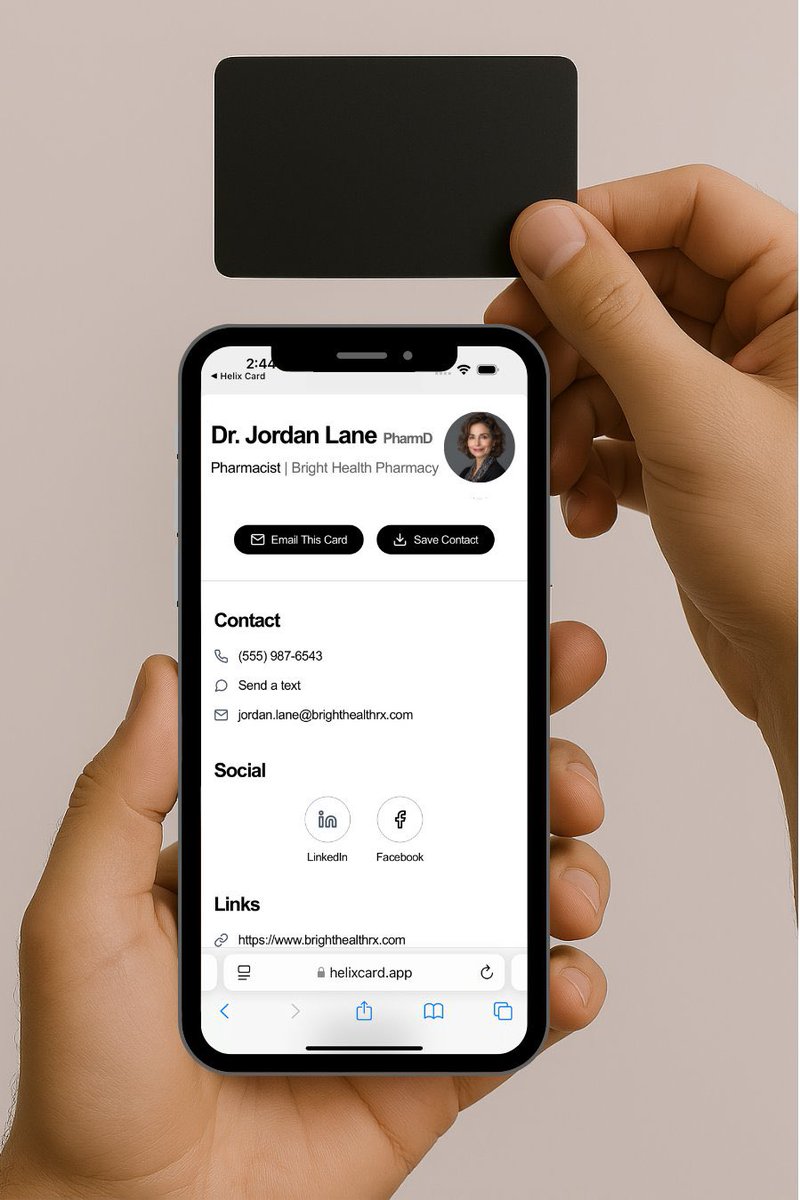 Helix Card tweet media
