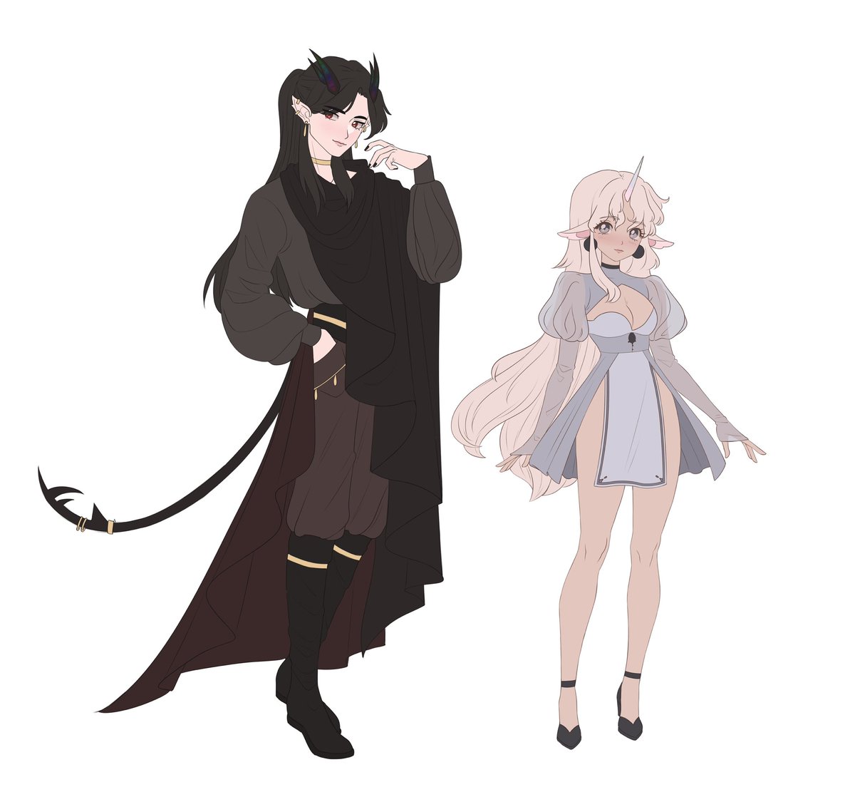 ive been doing some studies of the shoujo style lately and finding stuff i like :3