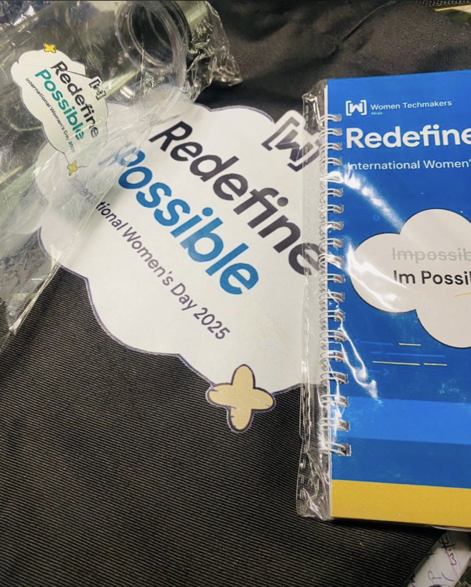 MaryjaneChukelu's tweet photo. Still on International Women’s Day celebration. 
Thank you @WomenTechmakers Abuja for making this possible.

#RedefinePossible
#womenintech https://t.co/s5cIC3aYu5