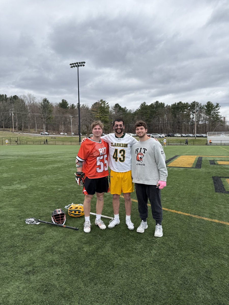 🥍🥍LEGEND ALERT🥍🥍
Three CA Legends got after it today: Sam Bennett, PJ Rheude,  and Dom Comella. Love the post game pics!