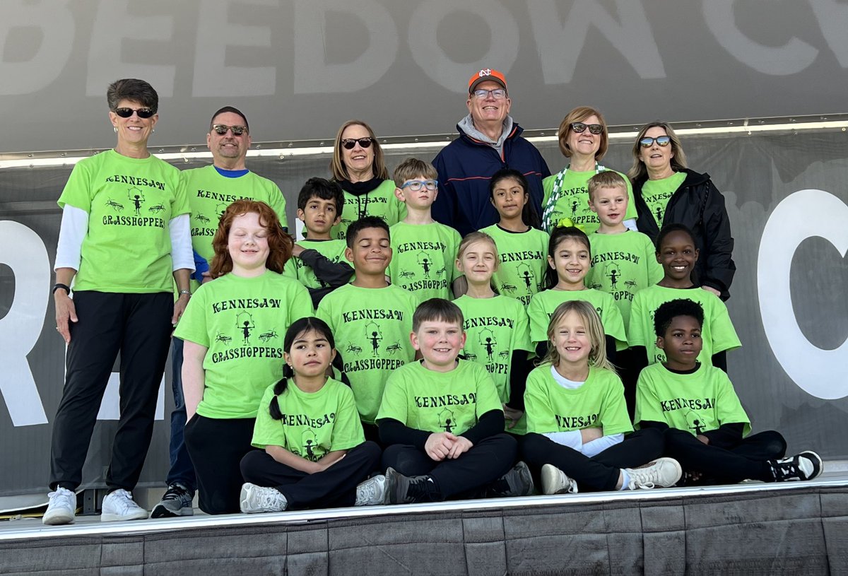 The KES Grasshoppers had a great performance at the Festival! <a href="/KennesawMC/">Beth Finnegan</a> &amp; I are so proud of these kids! Thank you Brett Ward <a href="/PrincipalKenne1/">JamesBrettWard</a> , Andrea Fenstermaker, &amp; Michele Dunn for your support! <a href="/cobbhpe/">cobbhpe</a> <a href="/CobbSchools/">Cobb County Schools</a> <a href="/kath_bender/">Kathleen Bender</a> <a href="/MarlonLongacre/">MarlonLongacre</a>