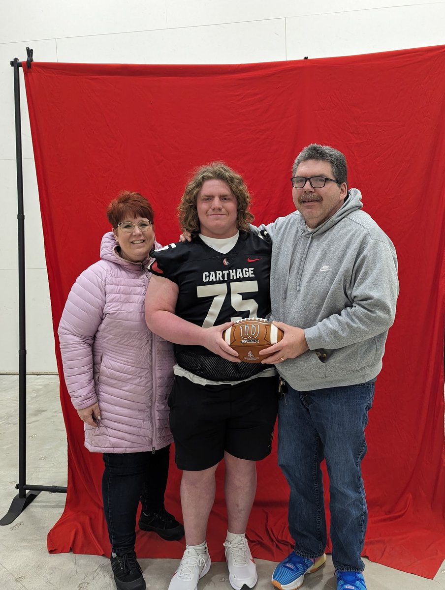 Logan Sande (@logansande3) on Twitter photo I had a great junior day visit with <a href="/Carthage_FB/">Carthage Football</a>. Thank you to <a href="/OrryHellenbrand/">Orry Hellenbrand</a> for the invite! I look foward to getting back on campus soon! I had a great junior day visit with <a href="/Carthage_FB/">Carthage Football</a>. Thank you to <a href="/OrryHellenbrand/">Orry Hellenbrand</a> for the invite! I look foward to getting back on campus soon!