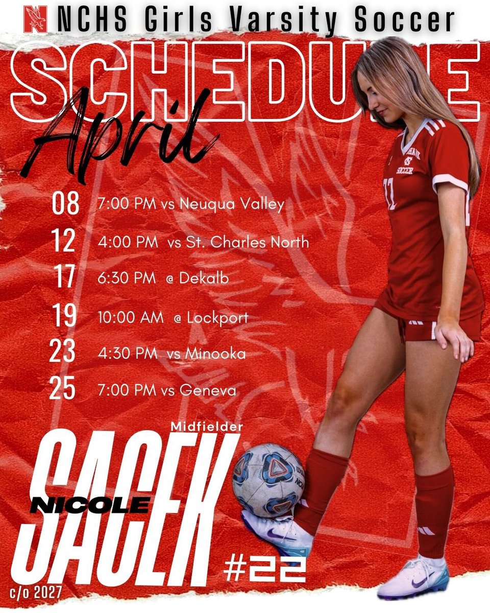 Up Next ➡️➡️ with <a href="/RedhawksGSoccer/">RedhawksGirlsSoccer</a> 💪

<a href="/PrepSoccer/">Prep Soccer ⚽️</a> <a href="/TopDrawerSoccer/">TopDrawerSoccer</a> <a href="/ImYouthSoccer/">ECNL/GA/Recruiting/College Soccer</a> <a href="/ChilandSoccer/">Chicagoland Soccer</a>