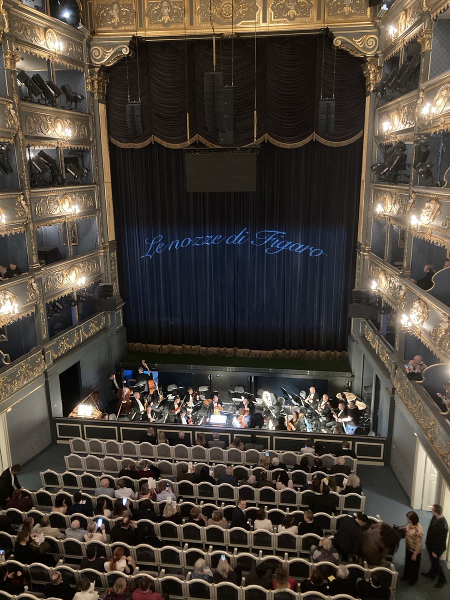 🎼 Looking forward to this… 238 years after Mozart himself presented it in this very same #EstatesTheatre in Prague 🎭