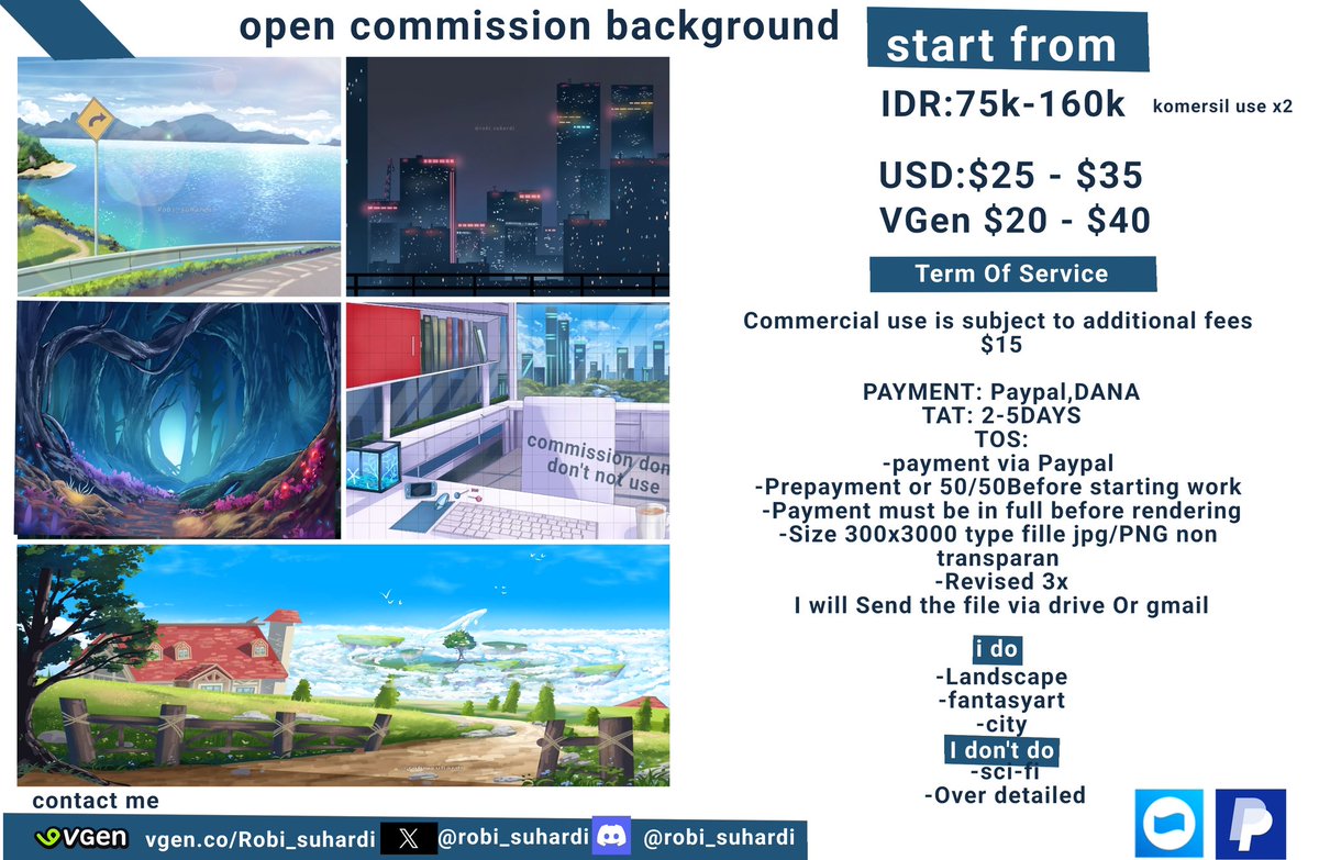 Robi_suhardi's tweet photo. Repost are very appreciated✨  

Commission open again
Feel free to DM me here or discord robi_suhardi
For more information

Available on Vgen to :https://t.co/qo6UEuBthT

Thank you✨
#commissionsopen #commission #VGenComms #VGenComm https://t.co/uVj0ytDbX5
