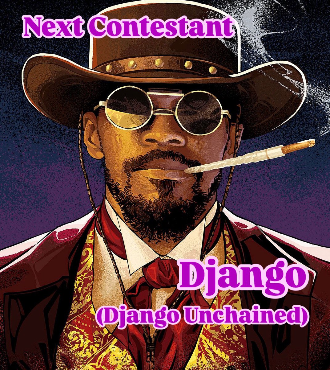 FictionalFCPod's tweet photo. ANNOUNCEMENT: Django is officially entering the tournament

A slave turned bounty hunter. A man forged in fire, fueled by justice, and armed with nothing but grit, vengeance, &amp; a perfect shot. Welcome to the war, Django

#FictionalFC #Django #TheGunmanRidesIn #FFC #TarantinoVerse https://t.co/eUWJa6eJTt
