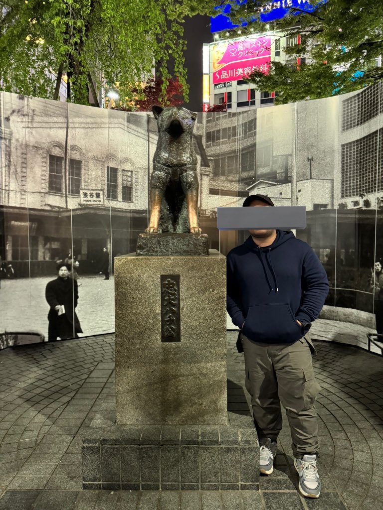 I’ll wait for you just like Hachiko