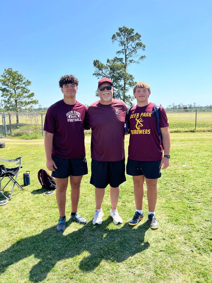OLCoach_bwill's tweet photo. @Trace_Calhoun  had another great day in the ring.  The 24-6A District Champion won the Bronze at Area.  Now a Regional Qualifier.  Future is bright for DP Throws! https://t.co/VbzQhHqsbK