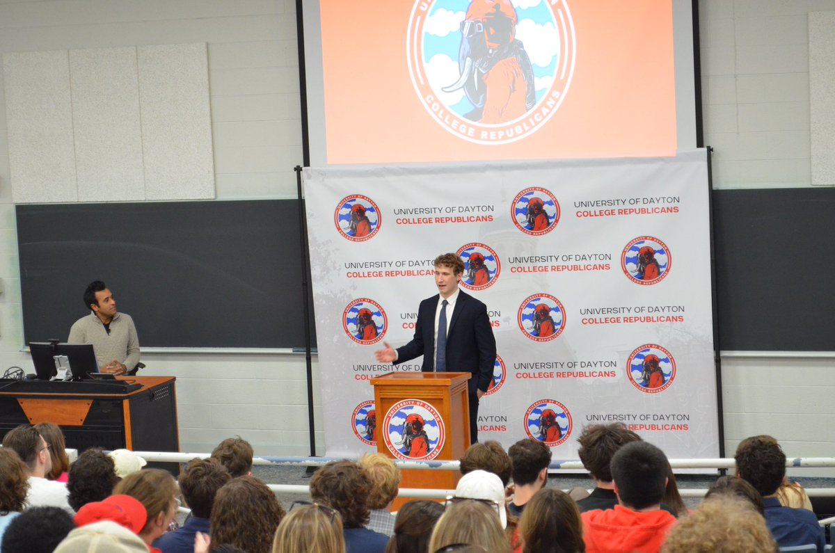 University of Dayton College Republicans tweet media