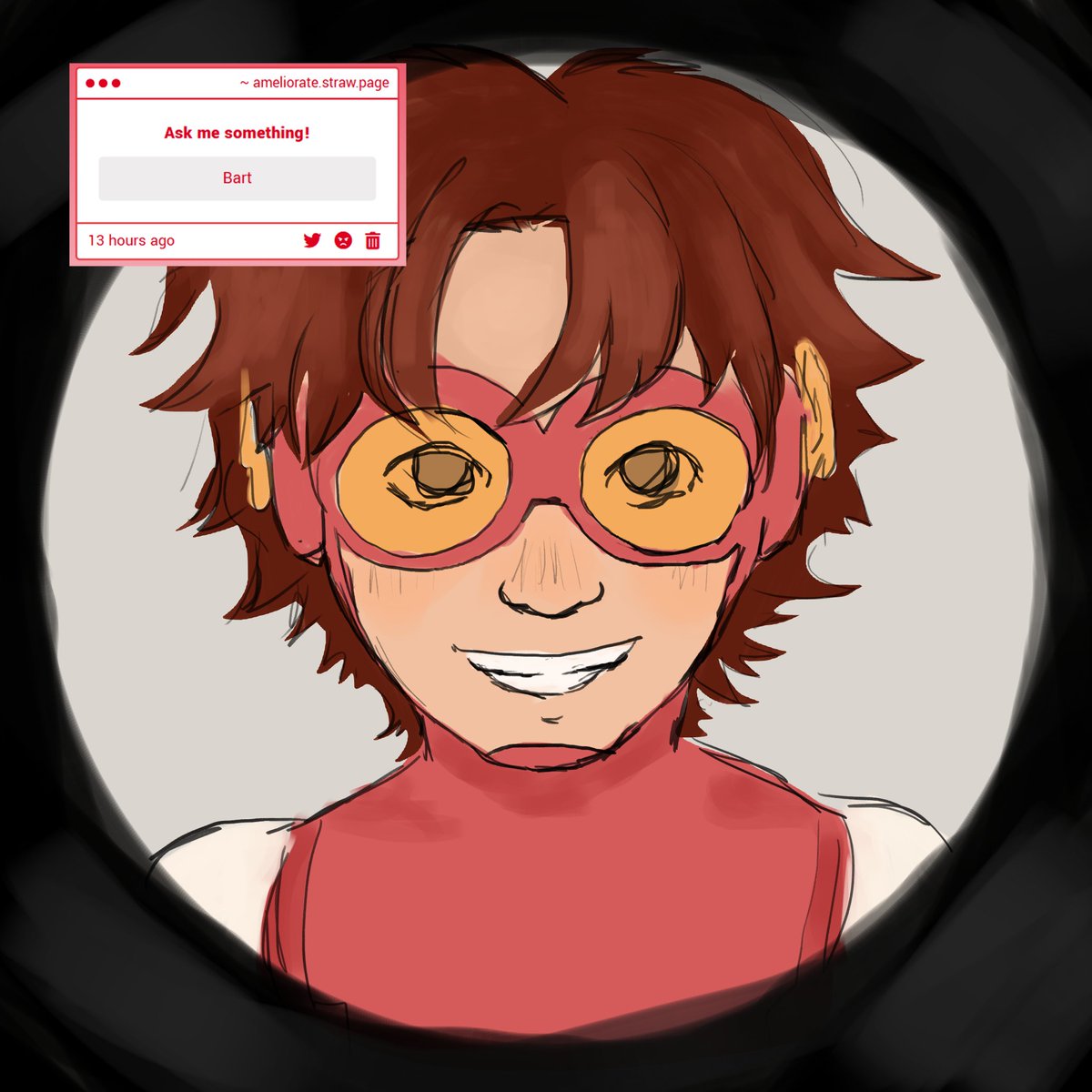 casscainmuseum's tweet photo. u letting him in or locking him out.. poll in the replies.. thank u for the req anon, u have given me a new goat https://t.co/xDPs39GVdh