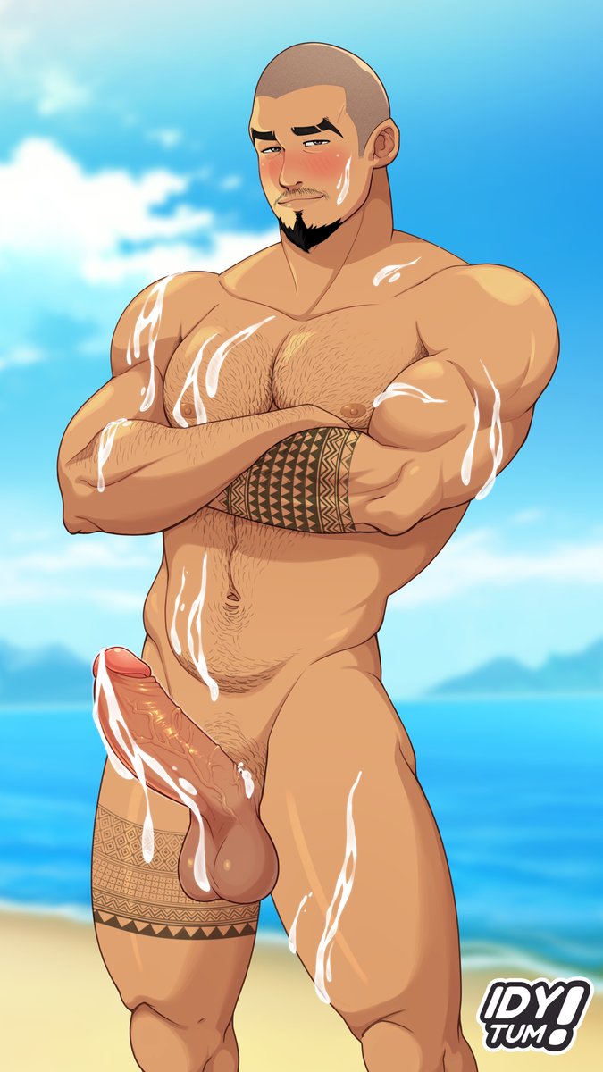 Makoa looked so good covered in white 💦