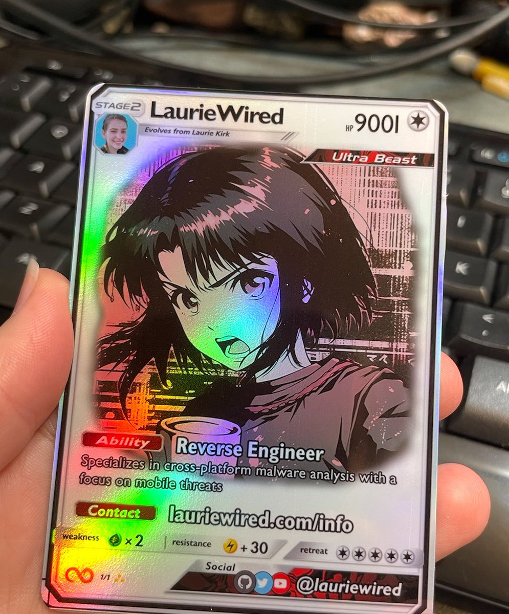 LaurieWired tweet media