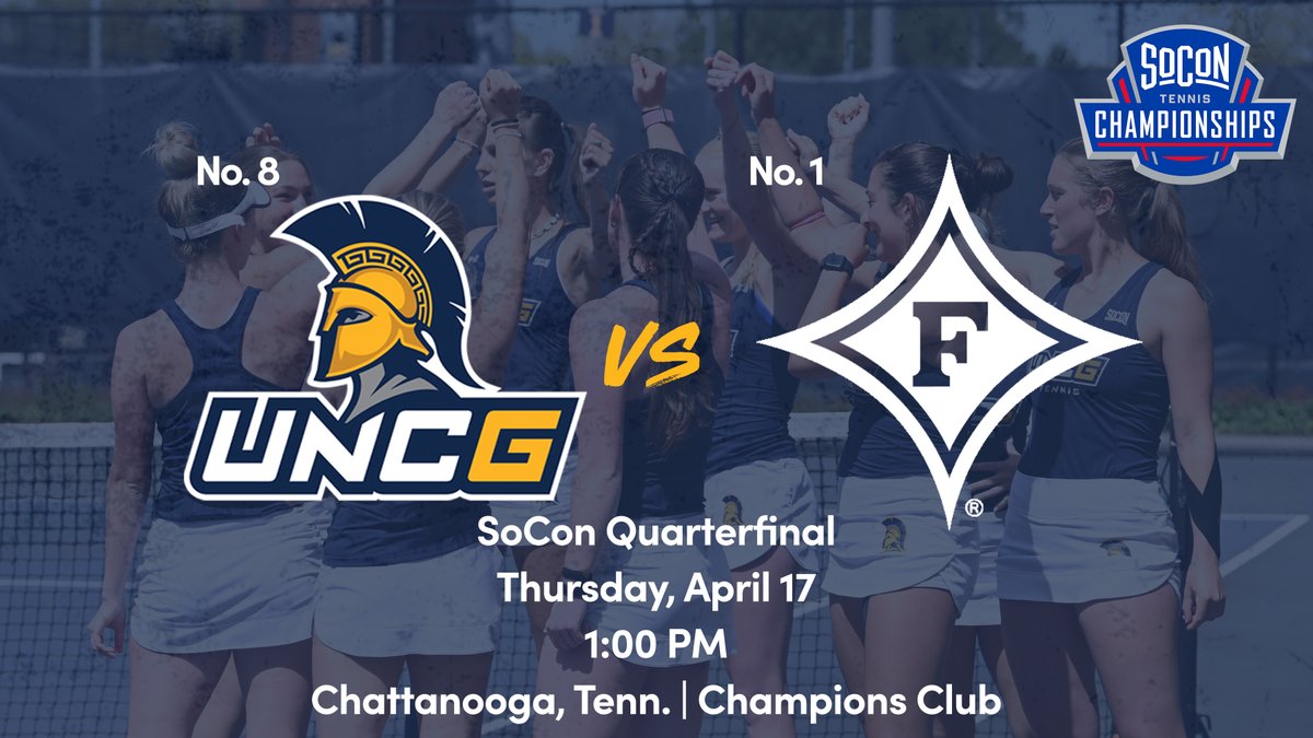 Women's Tennis to Face No. 1 Furman in SoCon Quarterfinals

📰 go.uncg.edu/sumqi1

#letsgoG