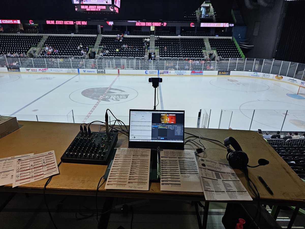 Brendan Price 🎙 (@brendanpricepbp) on Twitter photo <a href="/COGrit_NAHL/">Colorado Grit</a> try to stay alive in a best-of-3 series with a win tonight in Corpus Christi.
Pregame begins in 25 minutes on NAHLTv and YouTube! (youtube.com/@priceproducti…) <a href="/COGrit_NAHL/">Colorado Grit</a> try to stay alive in a best-of-3 series with a win tonight in Corpus Christi.
Pregame begins in 25 minutes on NAHLTv and YouTube! (youtube.com/@priceproducti…)